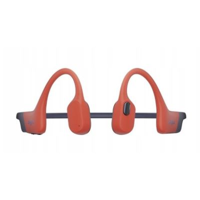 3. Słuchawki bezprzewodowe kostne Shokz  OpenSwim Pro Red
