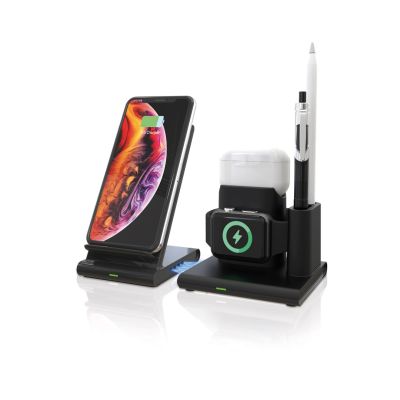 6. RealPower ChargeAIR Connect Smartfon, Smartwatch, Tablet Czarny USB Bezprzewodowe ładowanie Wewnętrzna