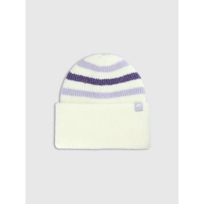 3. Czapka beanie dziewczęca 4F 4FJWAW25ACAPF646-94S