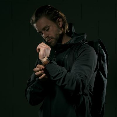 16. Nomad NM1A4RBT00 inteligentne akcesorium osobiste Band Brązowy Skóra