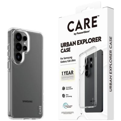 5. Etui CARE by PanzerGlass Urban Explorer Transparent na Samsung Galaxy S26 Ultra - przezroczyste