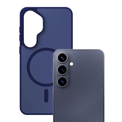 7. Etui 3mk Smoke MagCase na Samsung Galaxy S26+ - granatowe