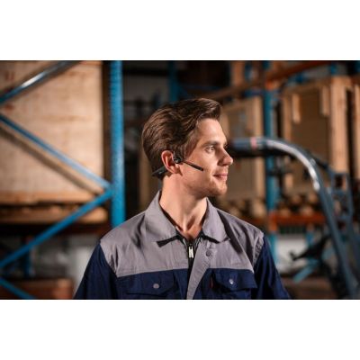 9. Słuchawki bezprzewodowe kostne Shokz OpenComm2 USB-C czarne