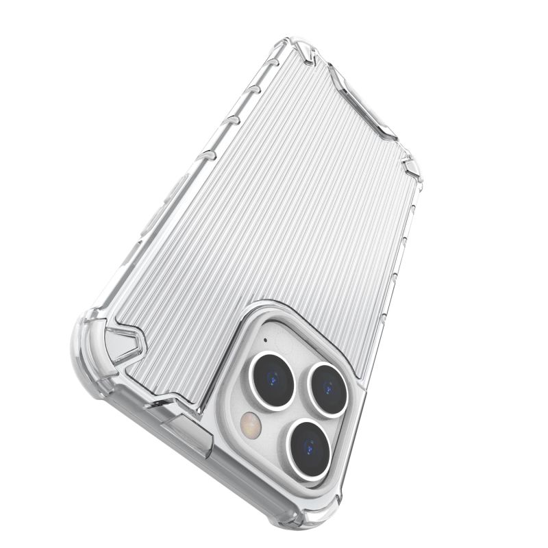 7. Ombre Protect Case etui do iPhone 13 Pro Max pancerny pokrowiec różowo-niebieskie