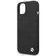 6. Etui BMW Silicone Metal Logo na iPhone 14 - czarne