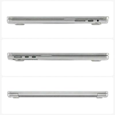 11. Etui Tech-Protect Softshell na MacBook Air 15" 2023 / 2024 / 2025 / 2026 - przezroczyste