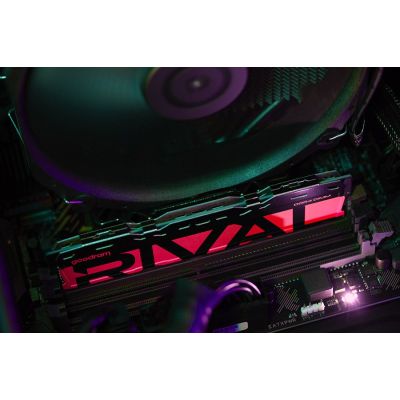 4. DDR4 2x16GB KIT UDIMM goodram RIVAL Radiant Red