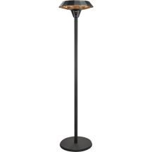 Elektryczny ogrzewacz tarasowy Infrared TB2068S-01 do 20m2, czarny, IP45, 2000W