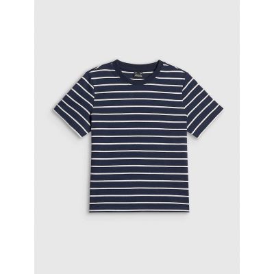 5. T-shirt relaxed z nadrukiem damski 4F 4FRSS26TTSHF4023-31S