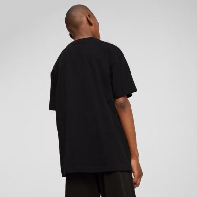 4. Koszulka dla dzieci Puma ESS Small No.1 Logo Relaxed Tee czarna 684920 01