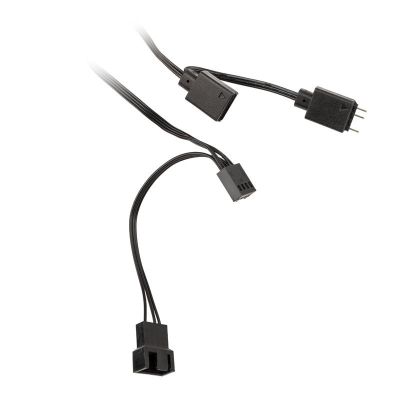 6. Kolink Umbra X 120mm ARGB High Performance PWM Fan Triple Pack - Black