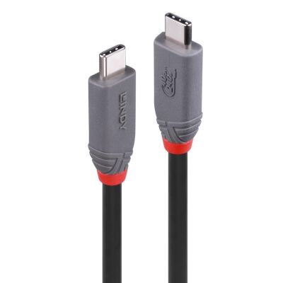 6. Lindy kabel USB USB4 Gen 3x2 0,8 m USB C Czarny