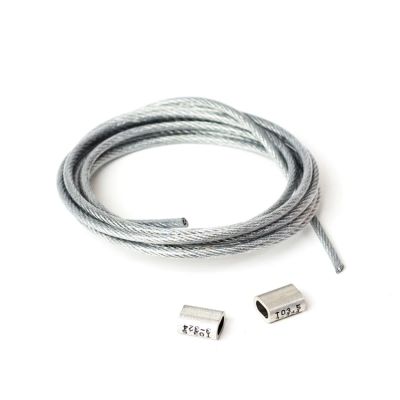 Linka stalowa Prosharp z zaciskami