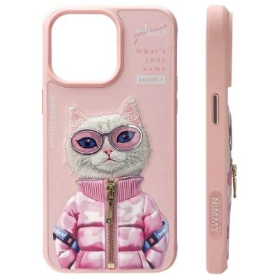 2. Etui Nimmy Cool&Cute 2.0 na iPhone 15 Pro Max - różowe