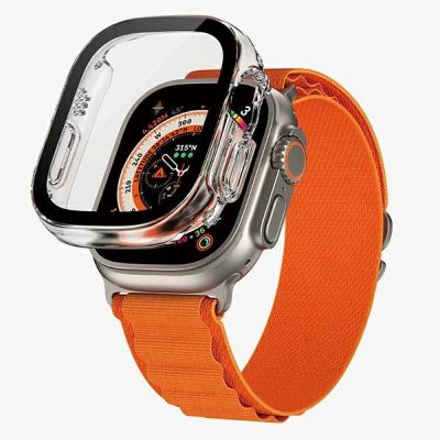 2. Etui PanzerGlass Full Body na Apple Watch Ultra 49mm - przezroczyste