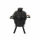 3. Kamado Bono Picnic Ceramic Grill 13” Kamado barbecue/grill Wózek Węgiel drzewny (paliwo) Czarny