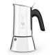 6. Bialetti Venus box Kawiarka moka 0,2 l Srebrny