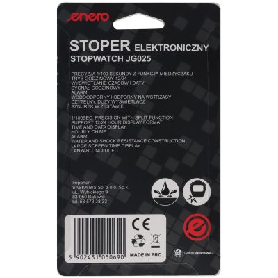 3. STOPER ELEKTRONICZNY 1 CZASOWY ENERO