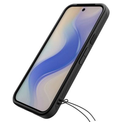 7. Etui Spigen Liquid Air na Google Pixel 11 - czarne matowe