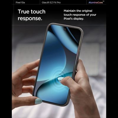 10. Szkło hartowane Spigen Glas.tR EZ Fit Pro 2-Pack na Google Pixel 10A