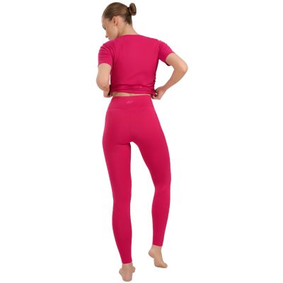 10. Legginsy damskie 4F FNK F369 różowe 4FWAW25TFTIF369 54S