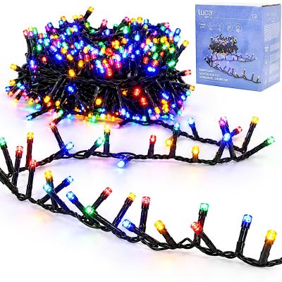 LAMPKI CHOINKOWE ŁAŃCUCH ŚWIETLNY 1000 LED TIMER MULTIKOLOR LUCA