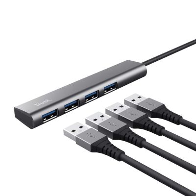 4. Trust HALYX 4 Portowy USB HUB