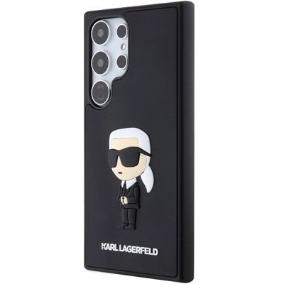 2. Etui Karl Lagerfeld 3D Rubber Ikonik na Samsung Galaxy S24 Ultra - czarne