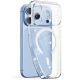 9. Etui Tech-Protect FlexAir MagSafe na iPhone 17 Pro Max / 18 Pro Max - przezroczysto-brokatowe