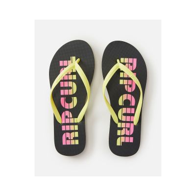 6. Japonki RIP CURL Wave Shapers Logo - czarny
