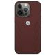 9. Etui BMW Leather Curve Perforate na iPhone 13 Pro / iPhone 13 - czerwone