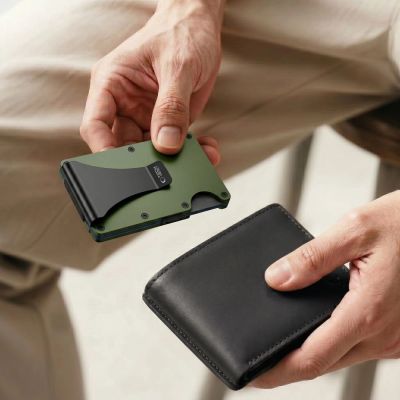 6. Portfel Tech-Protect Thorn RFID - zielony