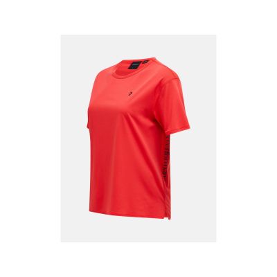 2. Koszulka PEAK PERFORMANCE Trail Shortsleeve Women czerwony