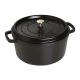 10. Garnek żeliwny okrągły STAUB 40500-281-0 - czarny 6.7 ltr