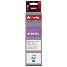 Activejet AB-D100C Buteleczka z tuszem z atramentem (zamiennik Brother BT-D100C; Supreme; 50 ml; niebieski)