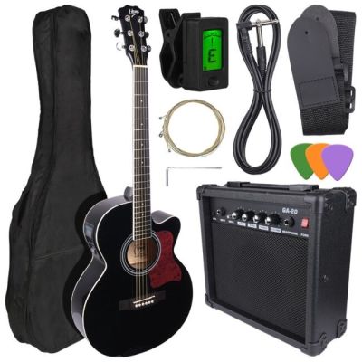 12. V-TONE EAG SET BK gitara elektroakus. + wzmacniacz