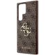 6. Etui Guess 4G Big Metal Logo na Samsung Galaxy S24 Ultra - brązowe