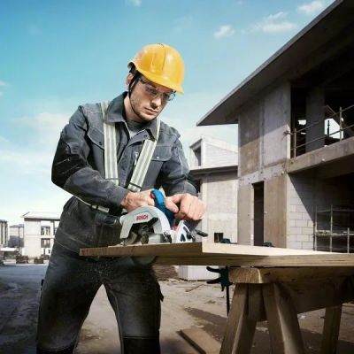 19. Bosch GKS 185-LI 16,5 cm Czarny, Niebieski, Szary 5000 RPM