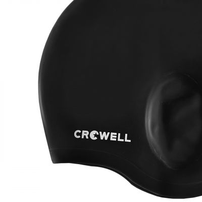 6. Czepek pływacki Crowell Ucho Bora czarny kol.2