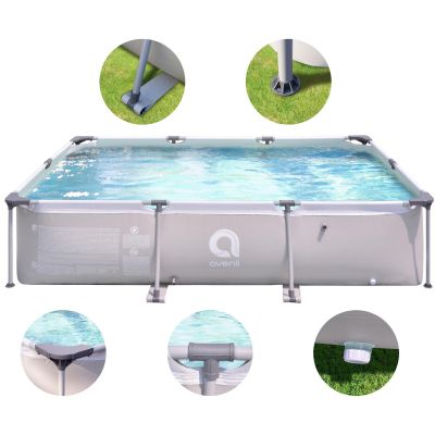 3. BASEN STELAŻOWY PROSTOKĄTNY SUPER STRONG 300x207x66CM 17771