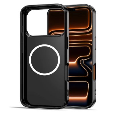 4. Etui Tech-Protect Lamano MagSafe na iPhone 17 Pro Max - czarno-czerwone
