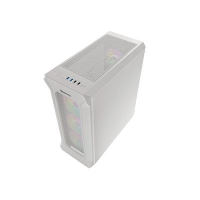 24. GENESIS OBUDOWA IRID 505 ARGB BIAŁA MIDI TOWER NPC-1872
