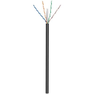 3. Goobay 57293 kabel sieciowy Czarny 100 m Cat6 U/UTP (UTP)