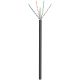 3. Goobay 57293 kabel sieciowy Czarny 100 m Cat6 U/UTP (UTP)