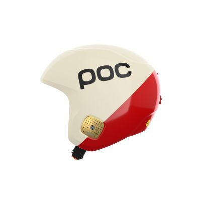 Kask narciarski POC Skull Dura Comp MIPS biało/czerwony