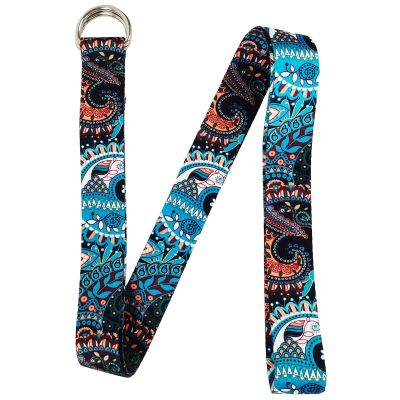 7. PASEK DO ĆWICZEŃ JOGI 183x3.8 CM ETNO ENERO FIT