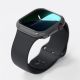 5. Etui Ringke Slim 2-pack na Apple Watch 10 46 mm - przezroczyste i czarny mat