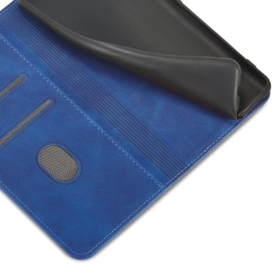 8. Magnet Fancy Case etui Samsung Galaxy S23 Ultra pokrowiec z klapką portfel podstawka niebieskie