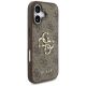 4. Etui Guess 4G Big Logo do iPhone 17 - brązowe