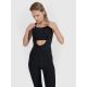 Legginsy rowerowe z żelowo-piankową wkładką i szelkami damskie 4F 4FWSS25TFTIF331-20S